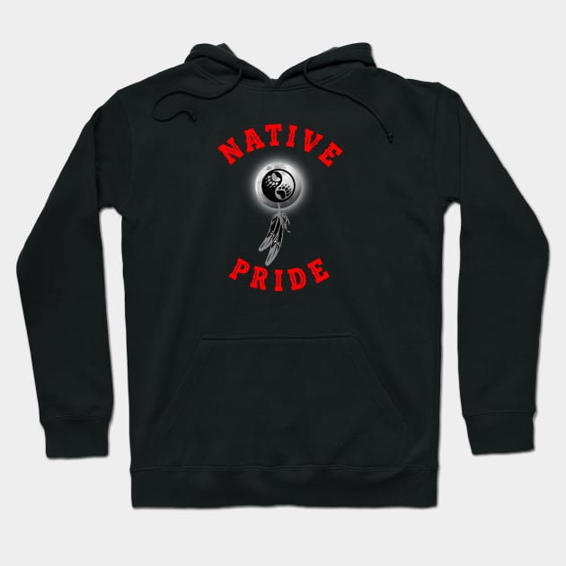 NATIVE PRIDE 15 (BEAR) Hoodie by GardenOfNightmares